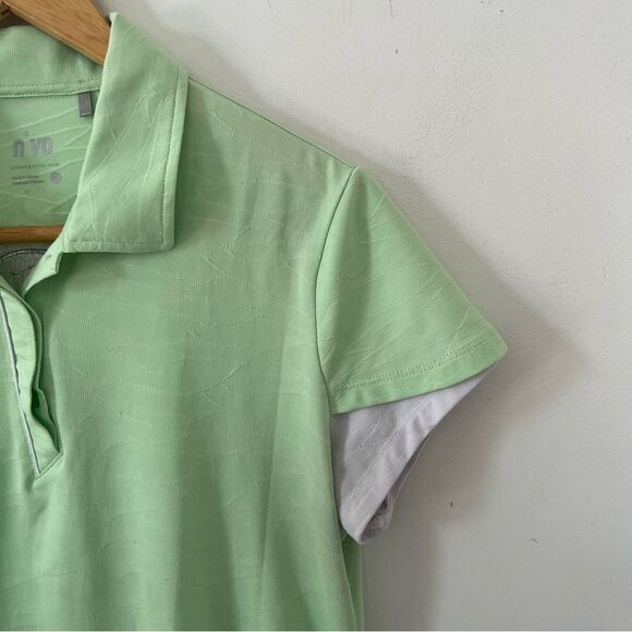 Nivo Green Fit Progress Short Sleeve Polo Golf Shirt - Picture 7 of 9